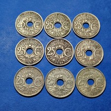 25 CENTIMES  LINDAUER, lot  9