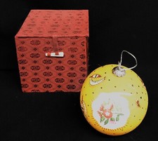 Rare Pierre Deux Avignonet French Country Yellow Christmas Tree Ornament in Box