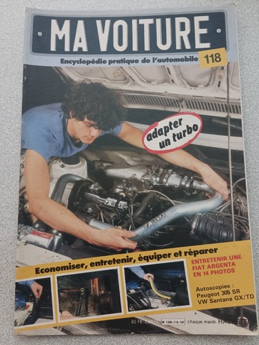 Revue hachette voiture n118 - ma,