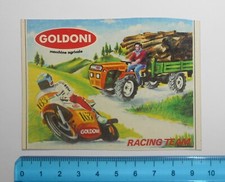 VINTAGE CAR MOTORCYCLE TUNING GOLDS AGRICULTURAL MACHINERY STICKER STICKER