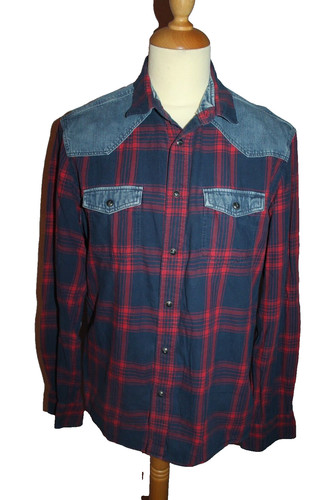 Chemise jeans homme - chemise,