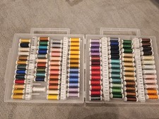 Lot of 102 SULKY #942 Thread 250y Spools 40 Wt. Rayon Mixed Solid Colors Lt2