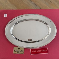 PLAT VIANDE CHRISTOFLE  PERLES