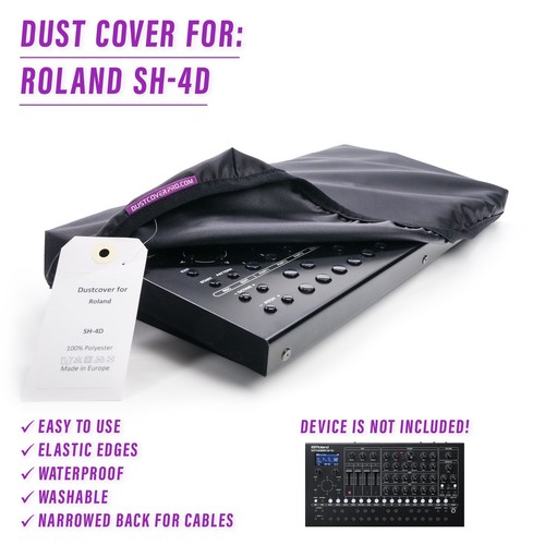Dust cover pour roland - roland, sh-4d