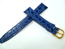 BRACELET DE MONTRE BLEU 18 mm