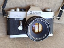appareil photo argentique Canon TLb et objectifs