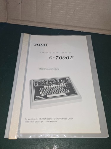 Manuel instructions tono - instructions,