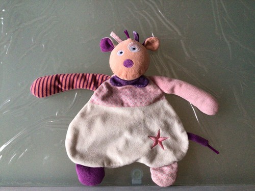 Doudou plat vache étoile - plat,