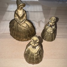 Lot de 3 anciennes cloches de