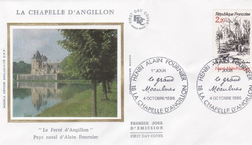 France 1986 fdc henri - fdc,
