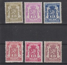 Belgium - Official - 1946/9 -