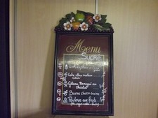 tableau country corner ** decor fruit et fleurs  ***