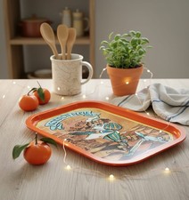 Plateau Métal Vintage "Cordon