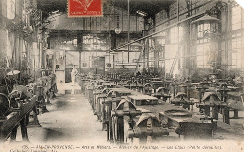 Cpa aix provence atelier - provence, de