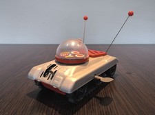 VINTAGE RARE URSS WIND UP SPACE TOY TANK MOONROVER LUNOCHOD SOVIET CCCP