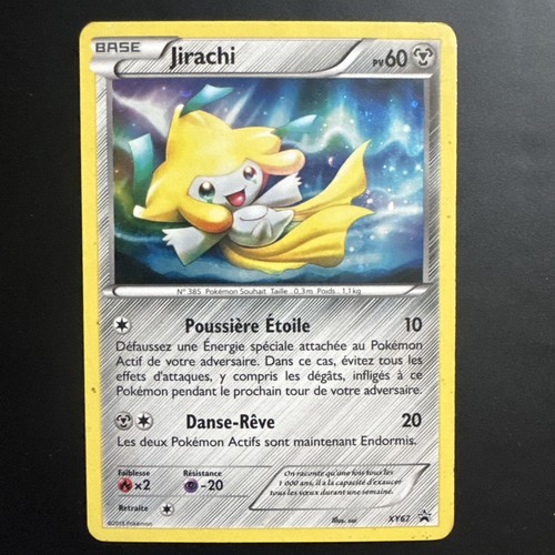Carte pokémon jirachi xy67 - carte,