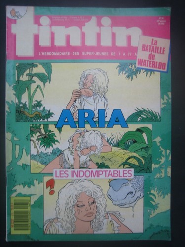 Journal tintin 1988 aria - journal, de