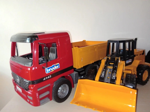 Bruder camion benne man - benne, +