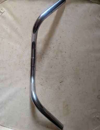 Guidon cintre acier - guidon, chromé