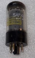 Realistic Lifetime 5AR4 GZ34 Rectifier Tube Tested Strong Japan