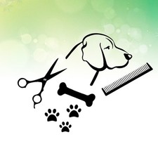 Toilettage Salon chien amovible mur vinyle autocollant décor à la maison Art