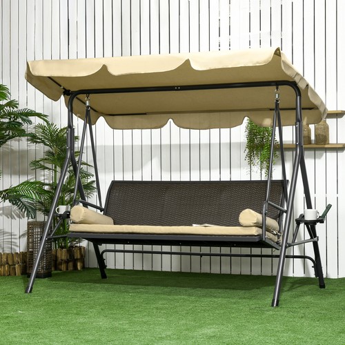 Outsunny seat porch swing - porch,