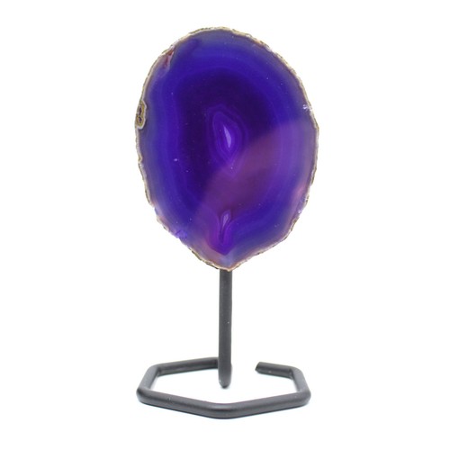 Agate teintée violet 130gr - agate, de