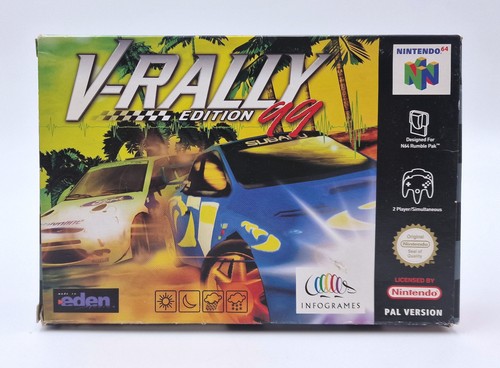Rally edition nintendo - v-rally,