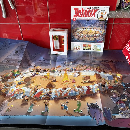 Banquet asterix figurine - banquet,