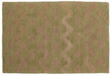 Tapis En Laine 120x180 Gris À