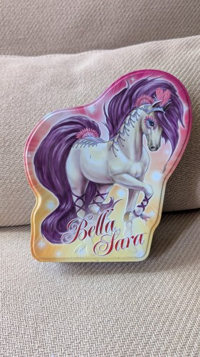 Vintage bella sara horse - bella, tin