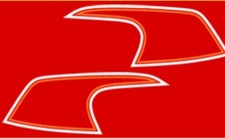 HONDA CB350 FOUR TANK STRIPES