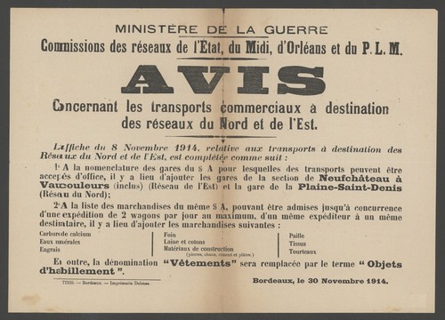 Affiche originale plm - affiche,