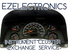 INSTRUMENT CLUSTER EXCHANGE FOR GMC SAVANA CHEVY EXPRESS 2003 TO 2007 *EXCHANGE*