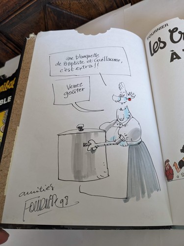 Dedicace fournier dans - dedicace,