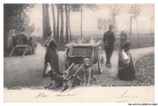 CAR-AFOP9-0381-BELGIQUE - BRUXELLES - Laitières - Voiture à chien