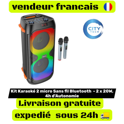Kit karaoké micro sans fil - kit,