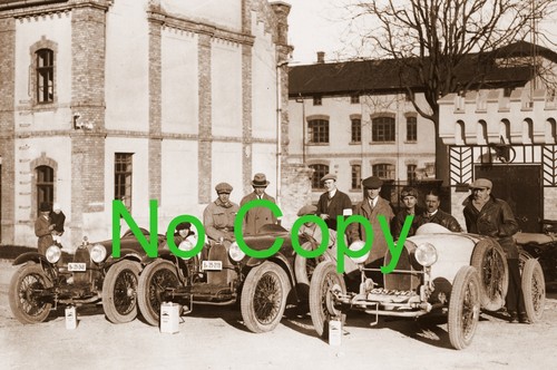 Trois bugatti course vers - course,
