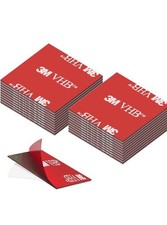 Adhésif Extra Fort Double Face 40 Pièces 3M Carré Maison Bureau 3 Cm Sur 3 Cm