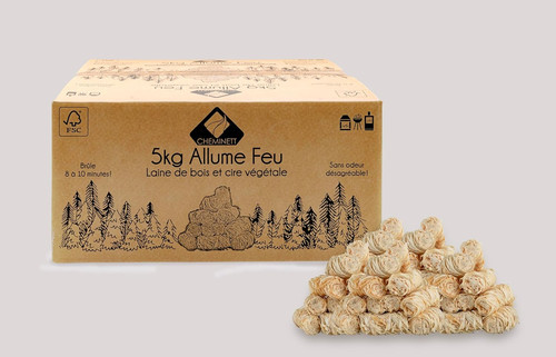 Laine bois allume feu - bois,