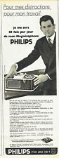 1958 Philips Advertising Ad 118 Magnetic Tape