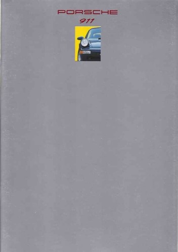 Brochure porsche 911 carrera - 911,