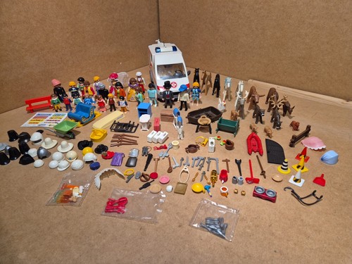 Playmobil vrac avec une - en,
