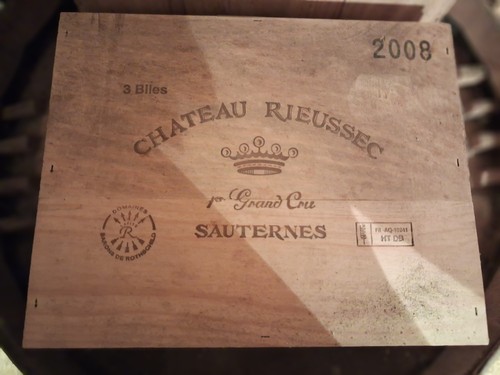Chateau rieussec 2008 caisse - chateau,