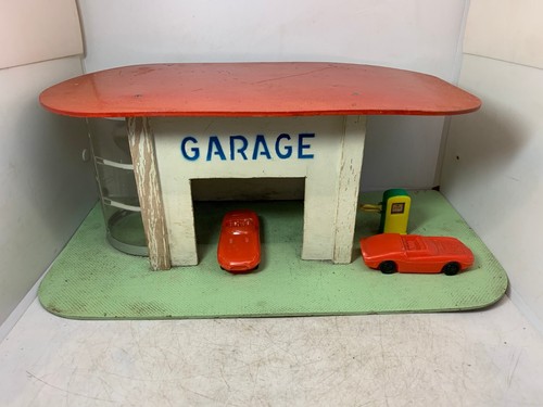 Ancien jouet garage bois - garage, en