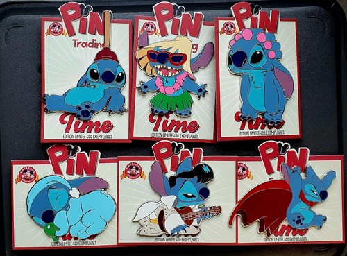 Disney pins set stitch pin - disney,