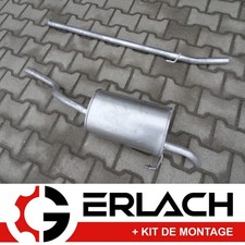 Echappement silencieux pour