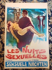 Affiche [Belge] 1975 LES NUITS