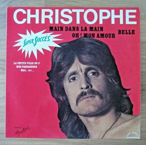 Christophe disque tours - lp, 33