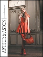 High Heels Arthur & Aston Magazine print Ad Women Fashion Long Legs 2011-1pg